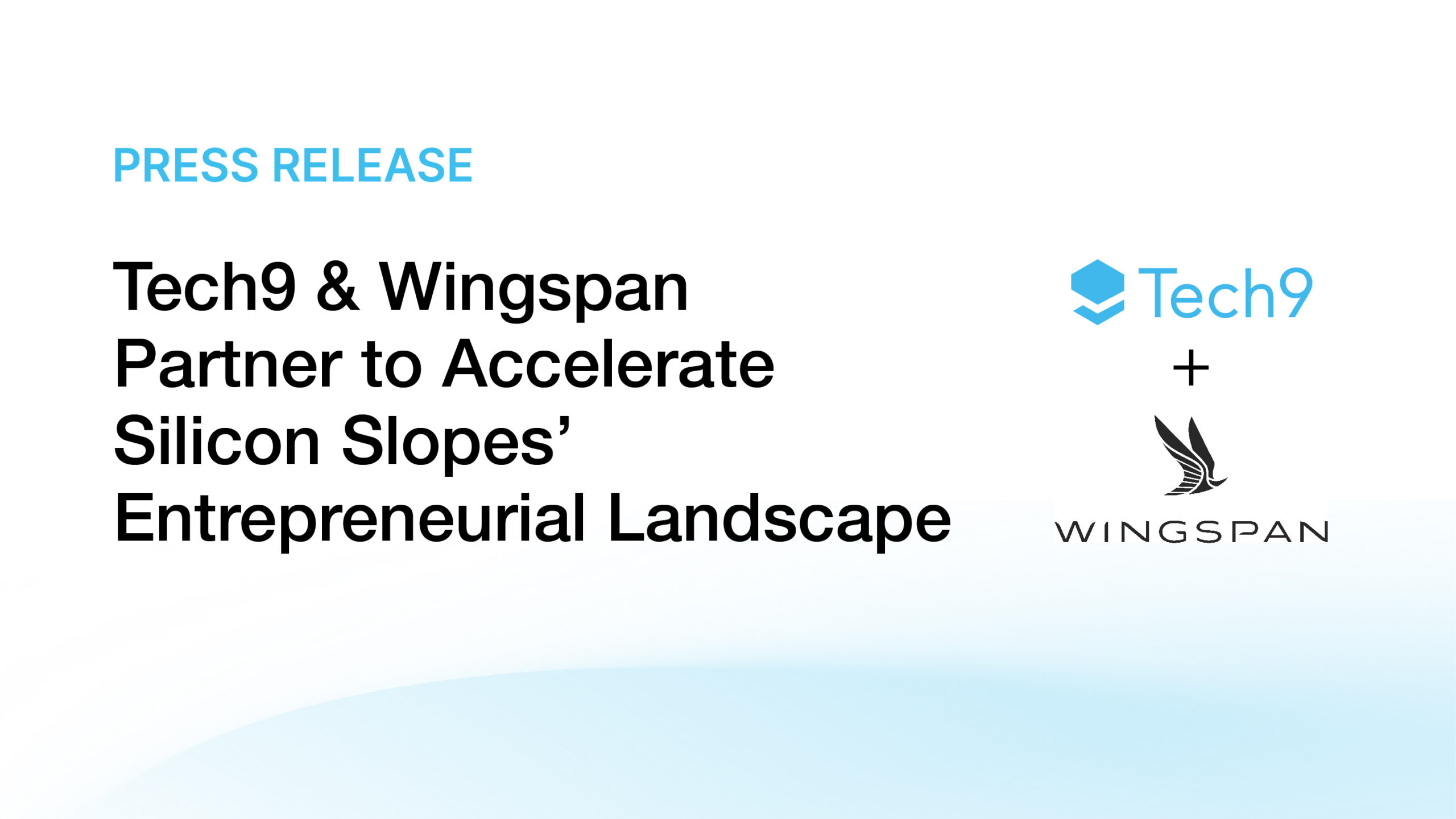Wingspan and Tech9 Partner to Accelerate Silicon Slopes' Entrepreneurial Landscape